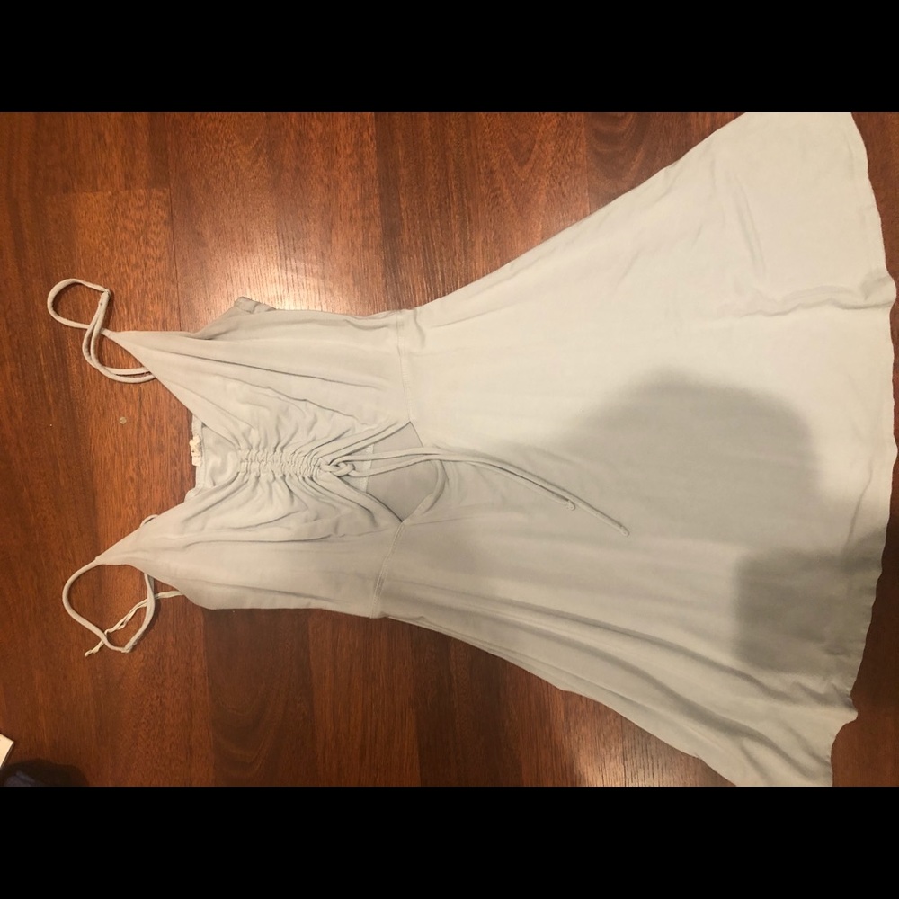 Mint green dress from Garage